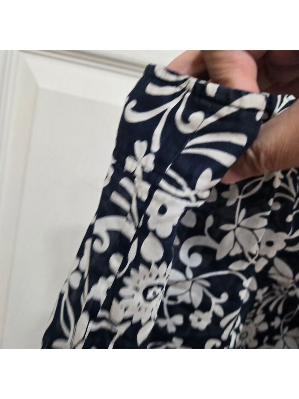Banana Republic Factory Floral Cotton Cami Tank Large - Picture 7 of 7